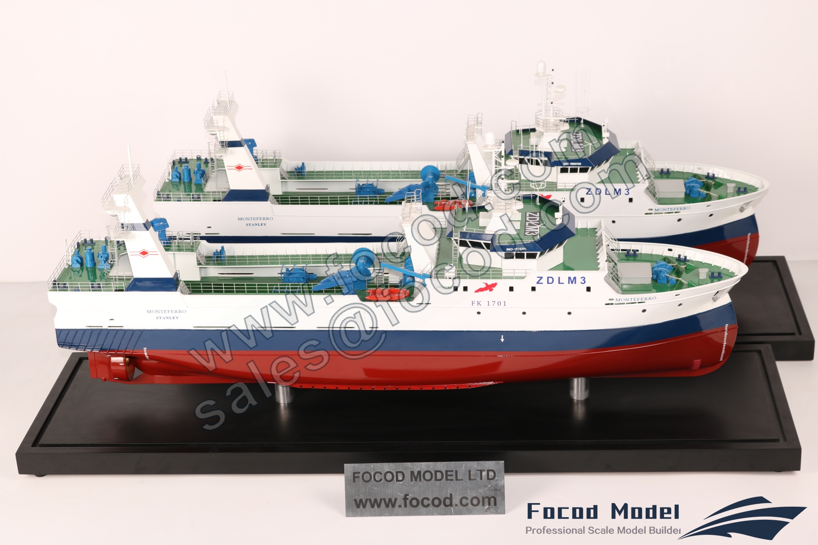 customized model of 64m Fish Trawler